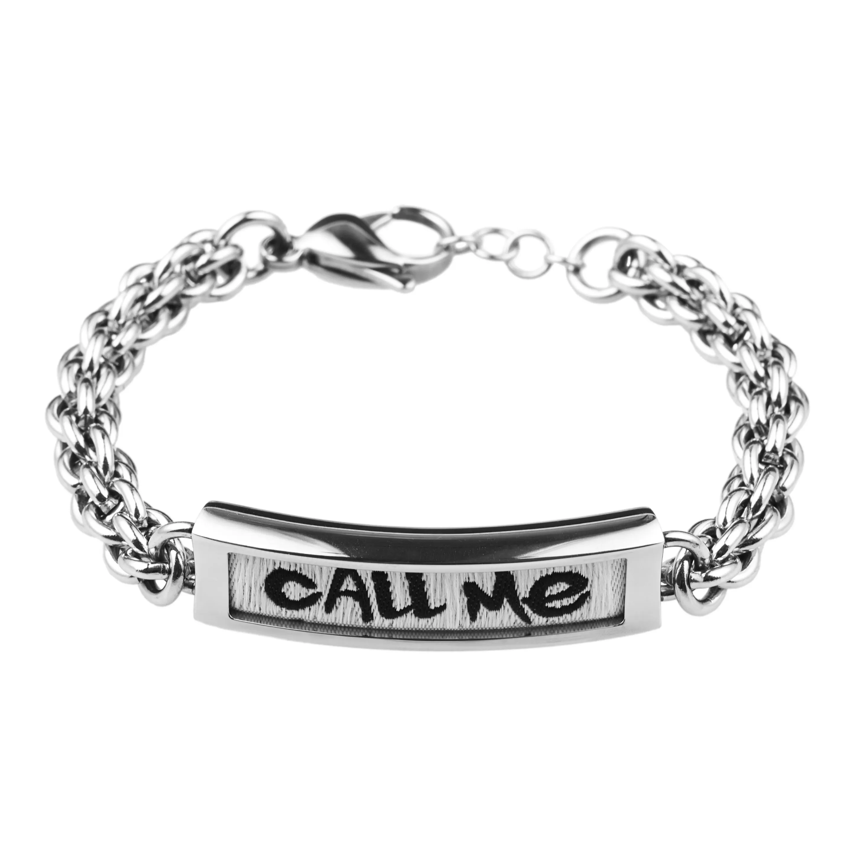 BLACKHEAD Титановый стальной браслет-твист ожерелье унисекс