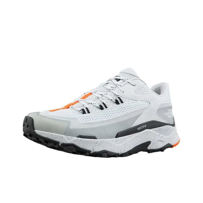 THE NORTH FACE VECTIV TARAVAL Амортизация Устойчивый к истиранию Дышащий И Сцепление Низкий Топ Походная обувь Мужская Белый