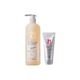 2종 세트: 볼륨업 비듬 샴푸 600ml + 영양 헤어 마스크 200g