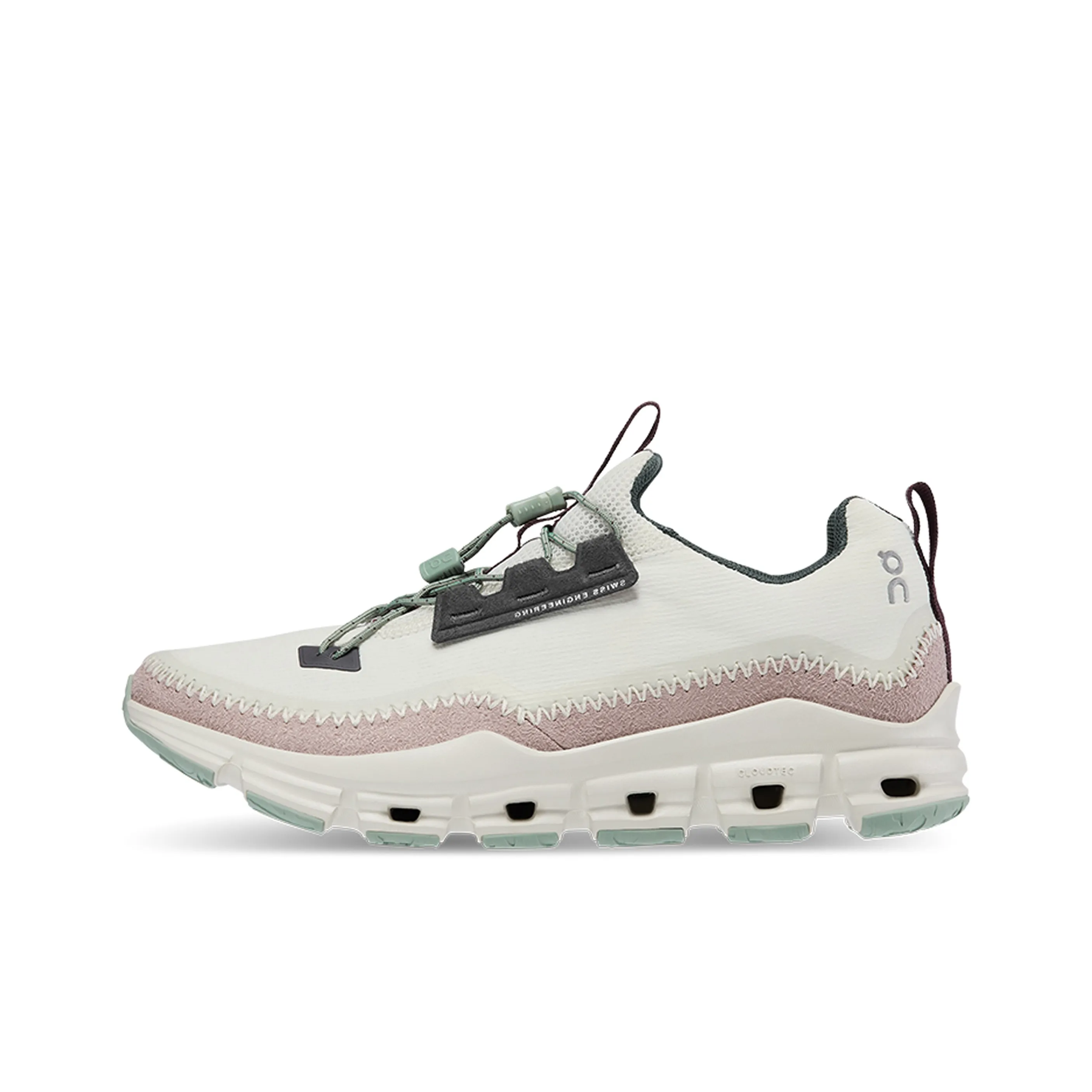 On Running Cloudaway White Ice Moss Women's
