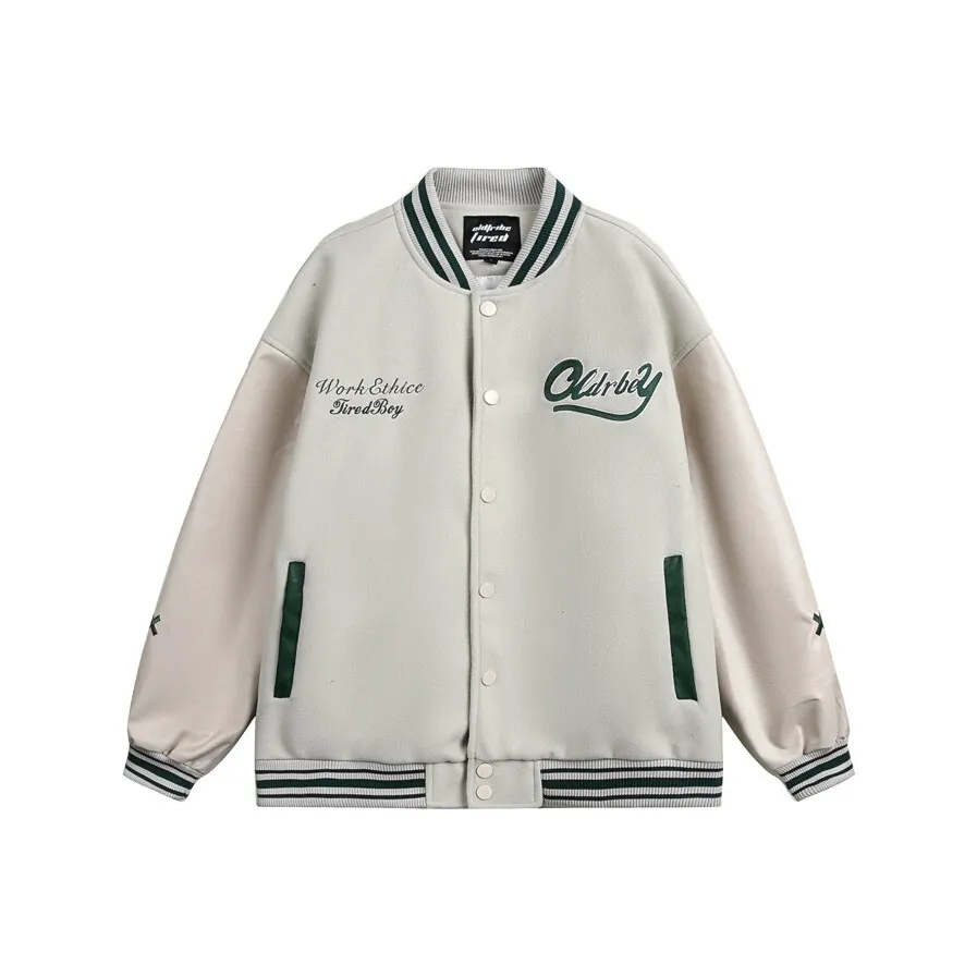 HYLHYL Светло-зеленая унисекс куртка