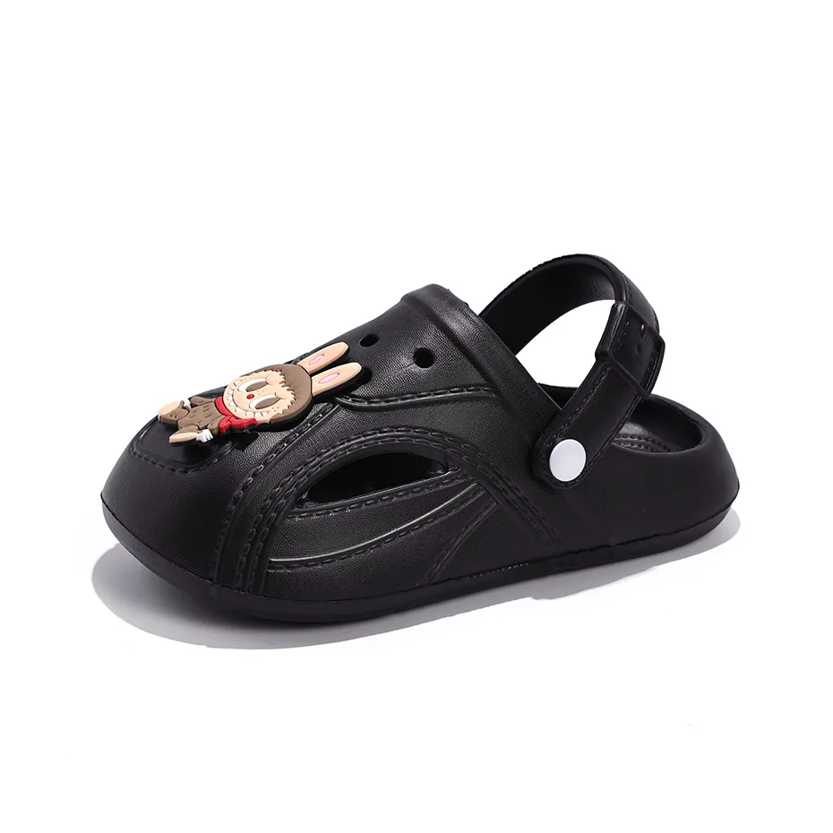 Деревянные дома Устойчивые к истиранию Отскок Дышащий Противоскользящий Низкий Топ Детские домашние тапочки Детский