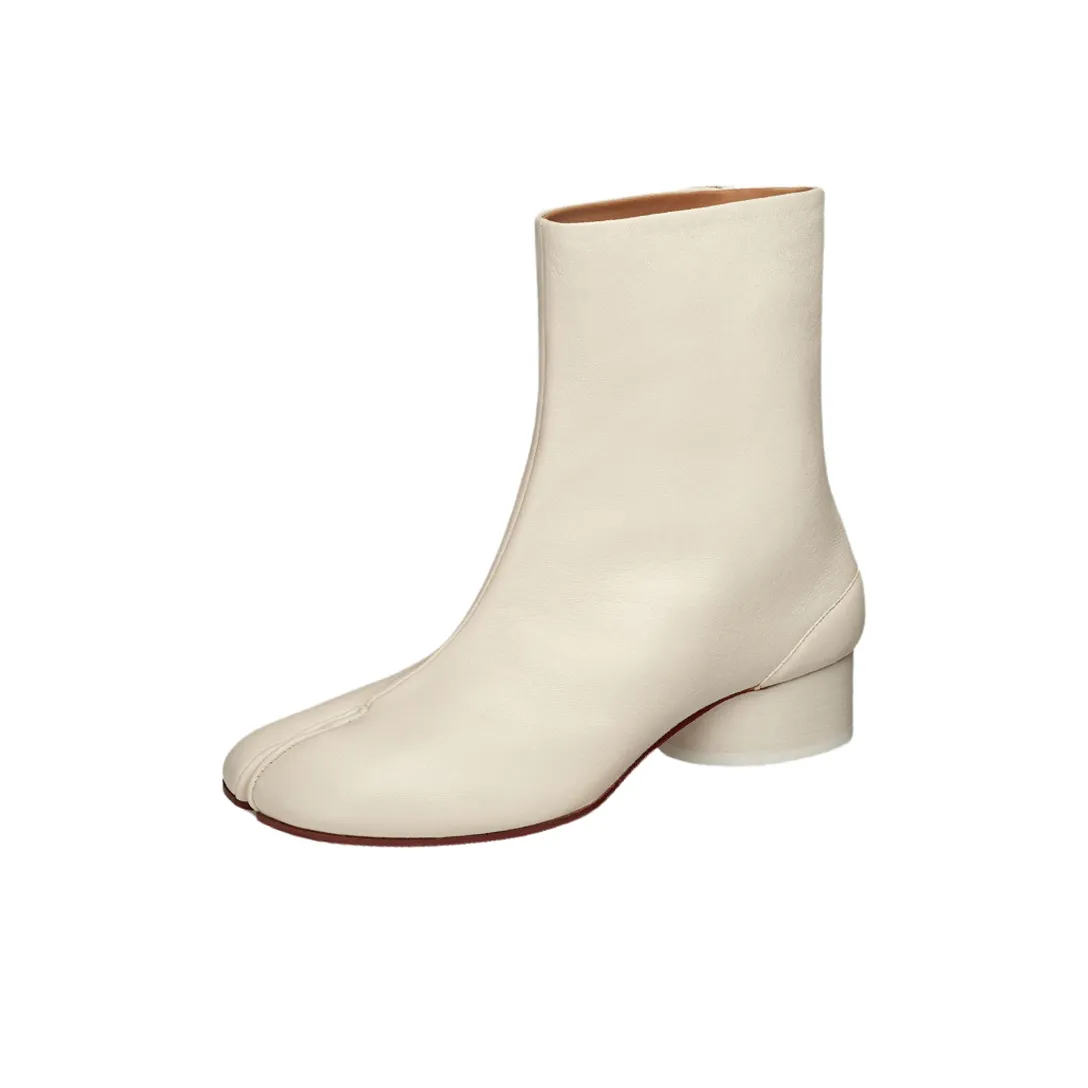 Maison Margiela Tabi 30mm Leather Ankle Boots