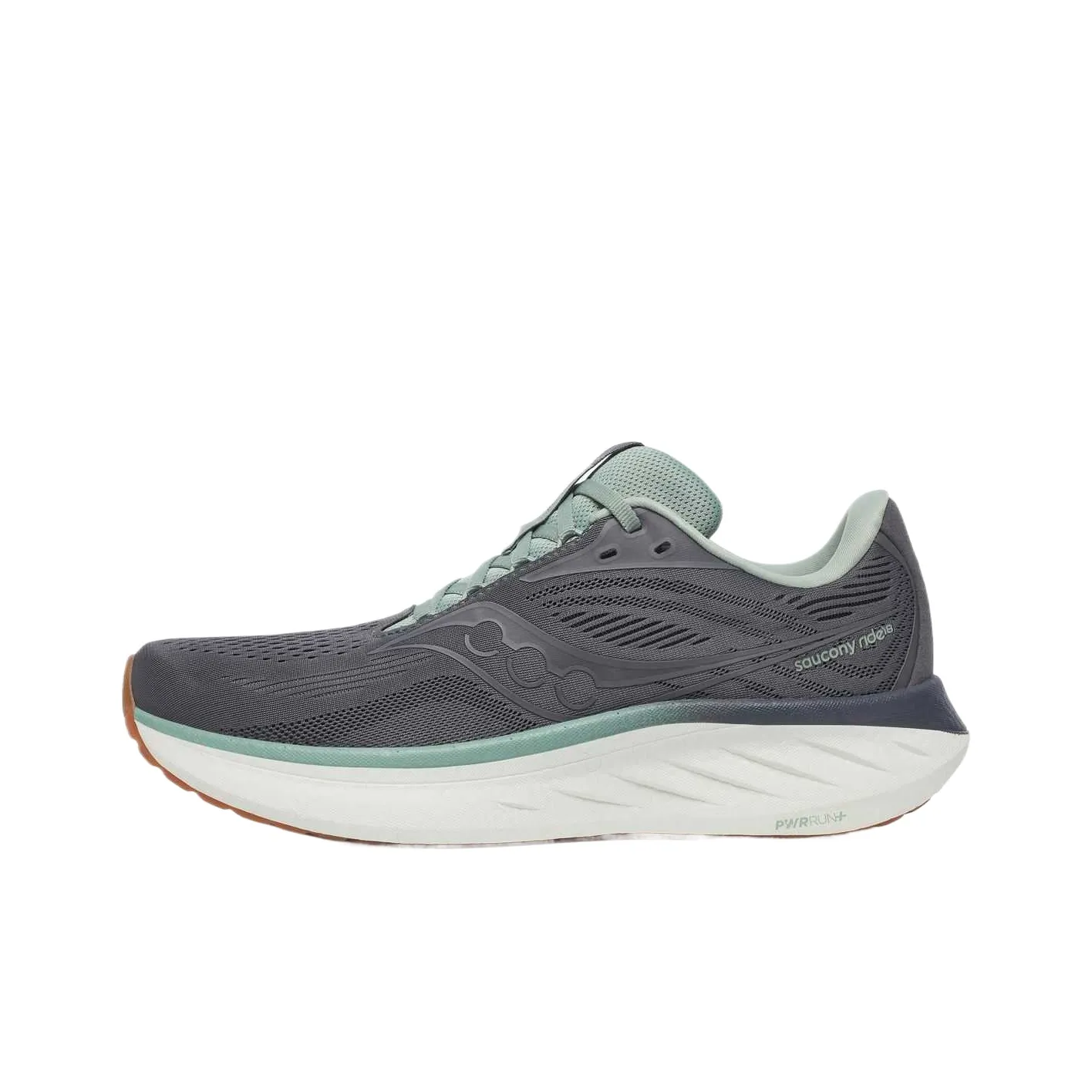 Saucony Ride Yutu 18 Low Топ Беговые кроссовки Мужской Серый