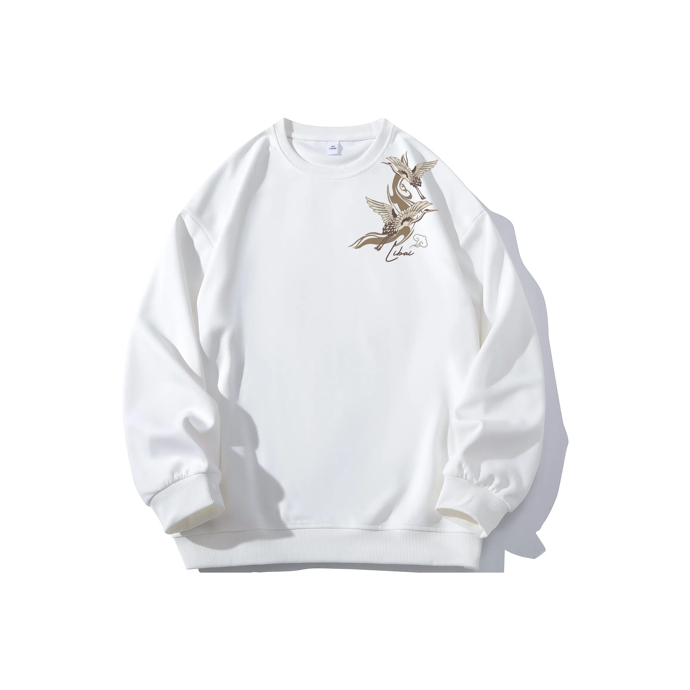 Honor of Kings Свитшот с круглым вырезом Li Bai Модель Унисекс