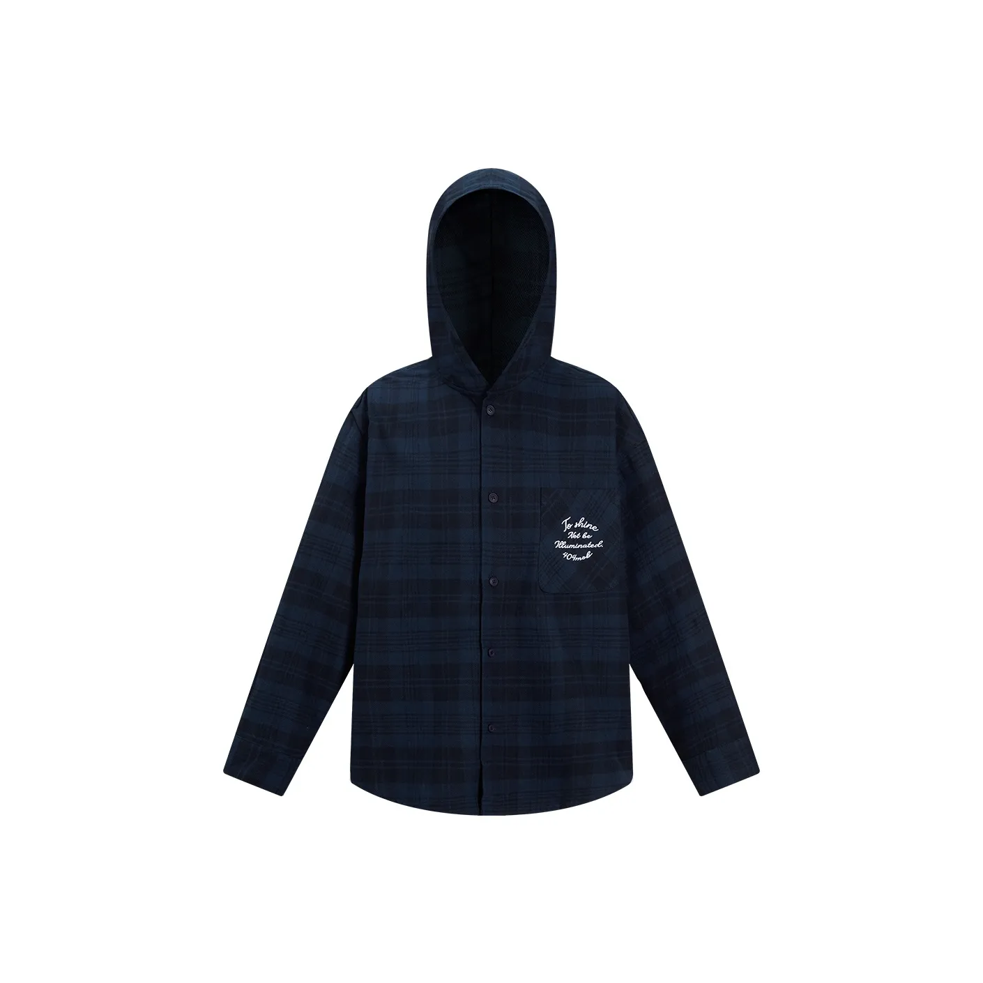 404MOB GANG Темно-синий Унисекс Рубашки