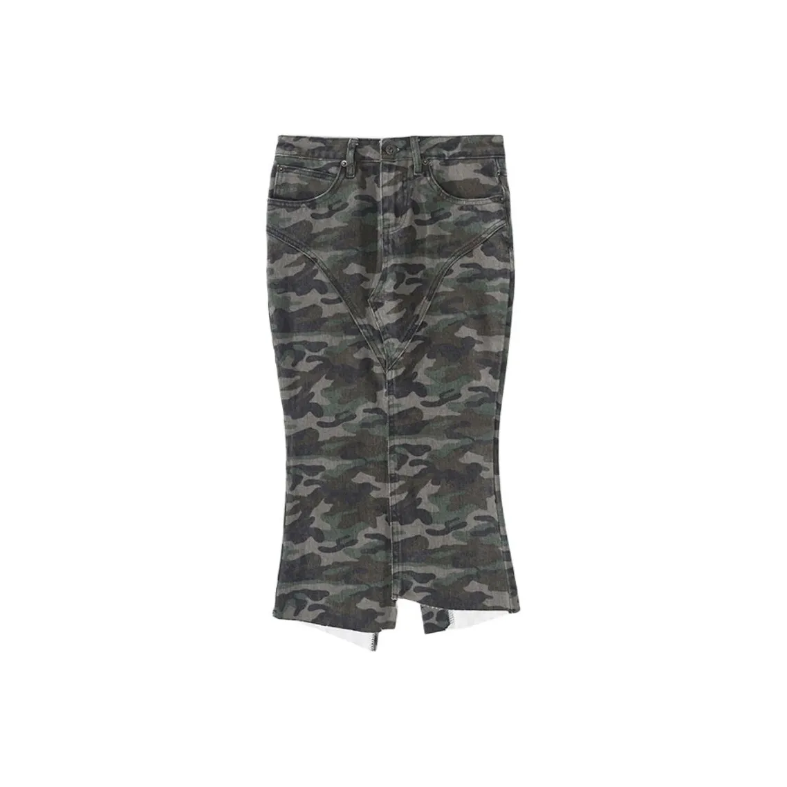 ZAZN Деним Длинная Юбка Женская Камуфляж