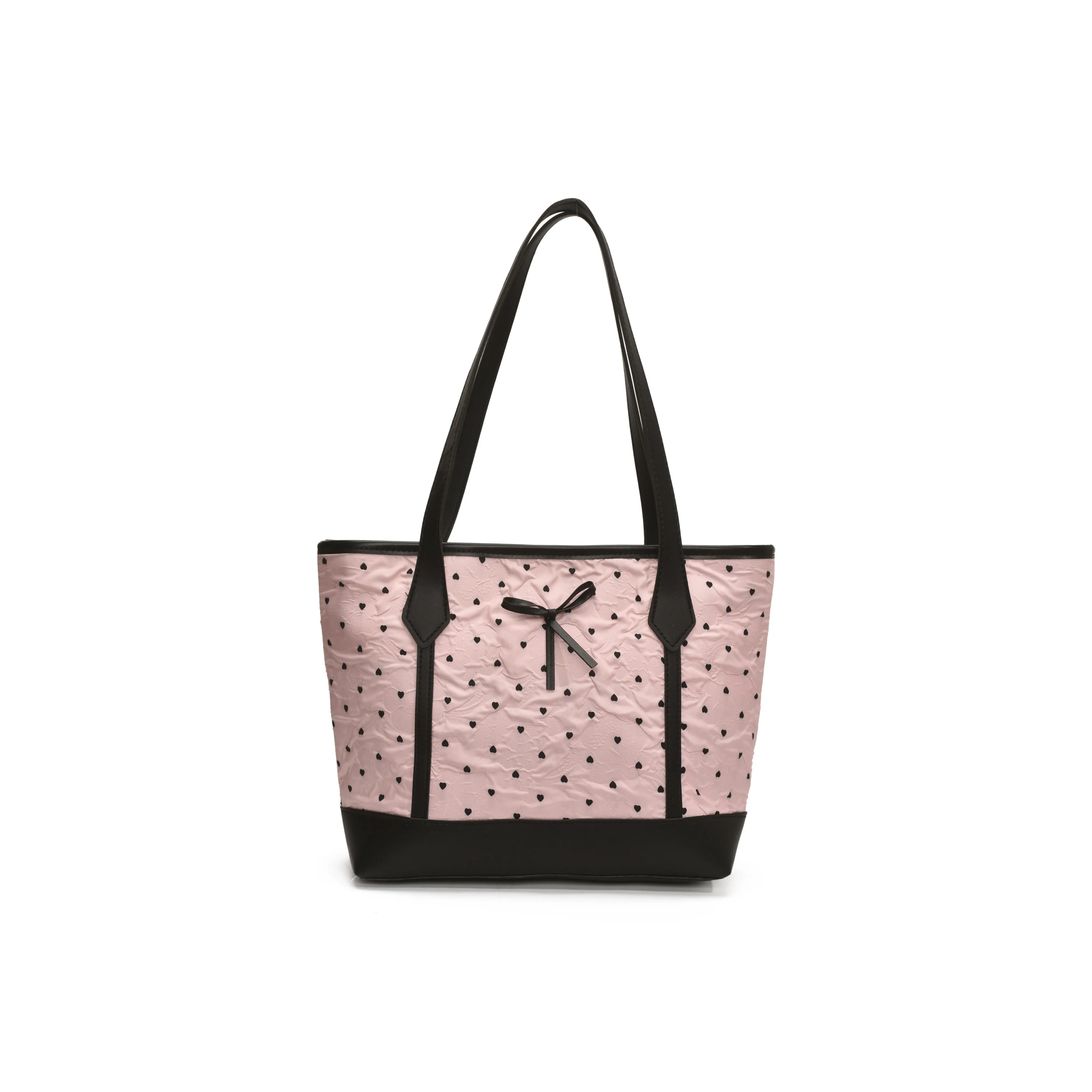 RIVMIND ПУ (полиуретан) Сумка-тоут Сумка для покупок Сумка через плечо Женская Сердце Бант