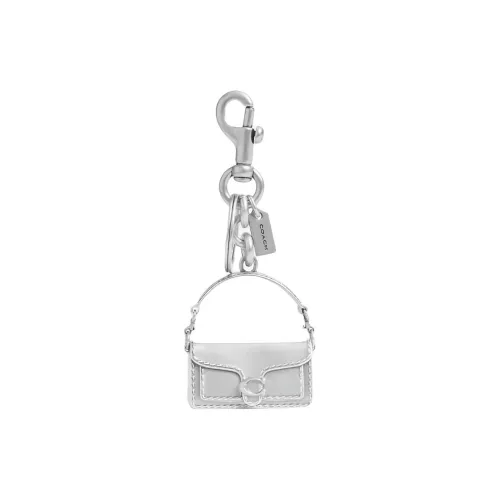 COACH Аксессуары для сумок Серебряный Женские