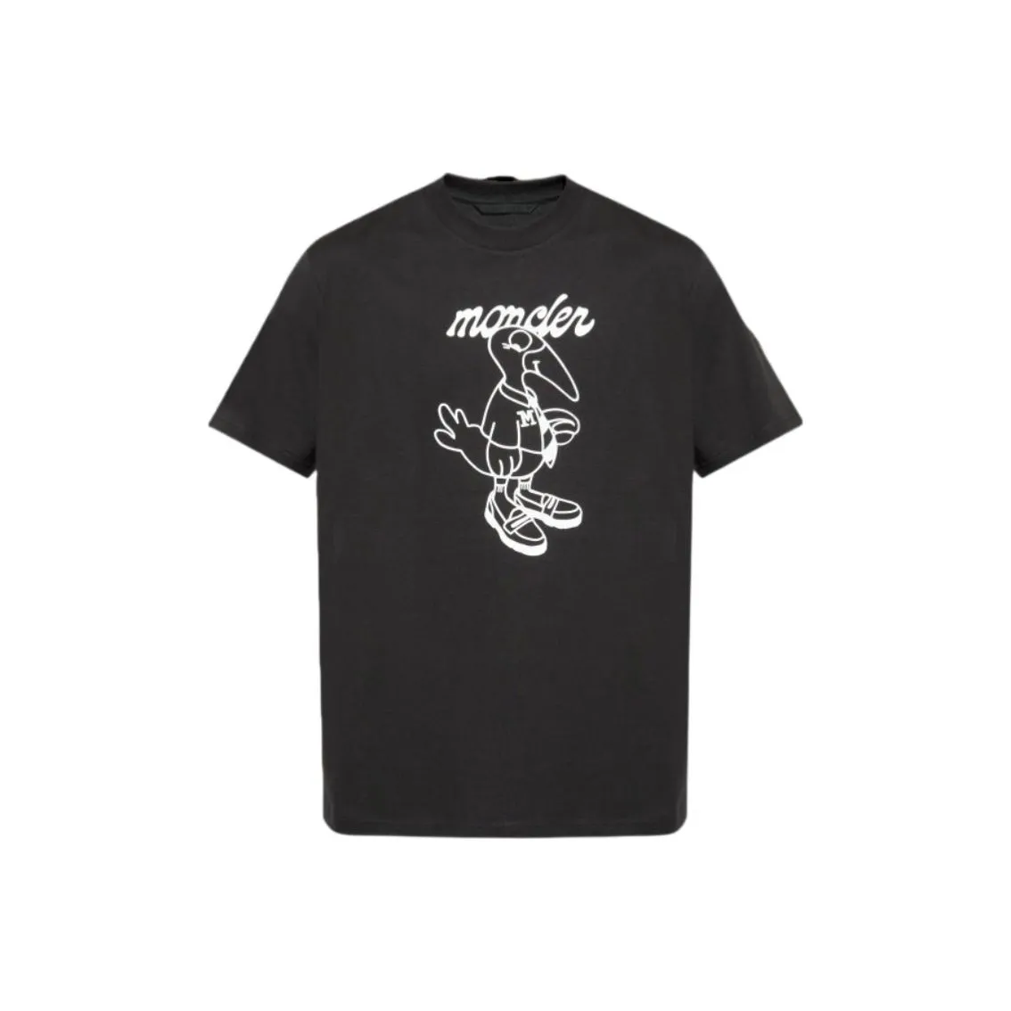 MONCLER Мужские черные T-рубашки