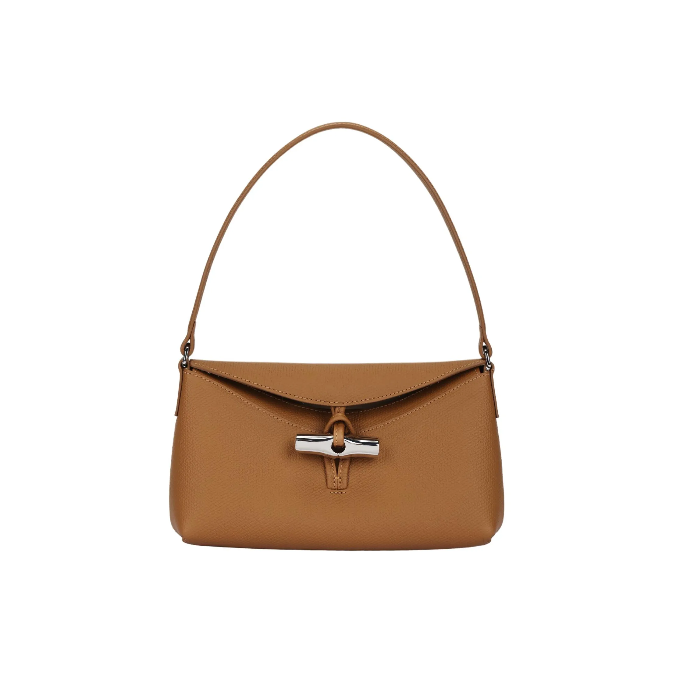 LONGCHAMP Roseau Сумка из коровьей кожи сумка через плечо женская коричневая