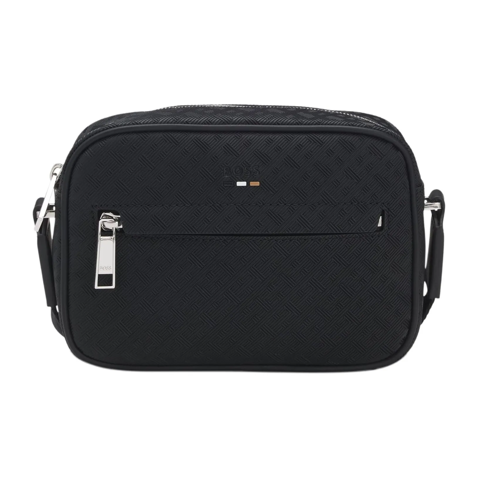 Hugo Boss Синтетическая кожа текстиль Mosaic сумка через плечо унисекс черный