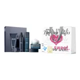 남성'S 3종 세트+Facial 크림+1개 마스크팩+샘플 샴푸+금속 선물 가방