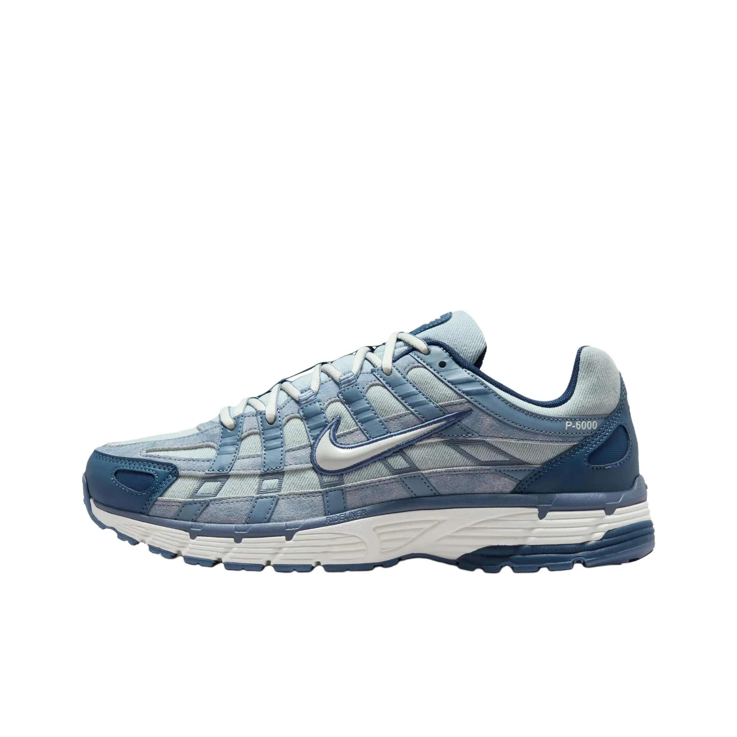 Nike P 6000 Аbrasion Resistant Низкие Беговые Кроссовки Мужские Синие
