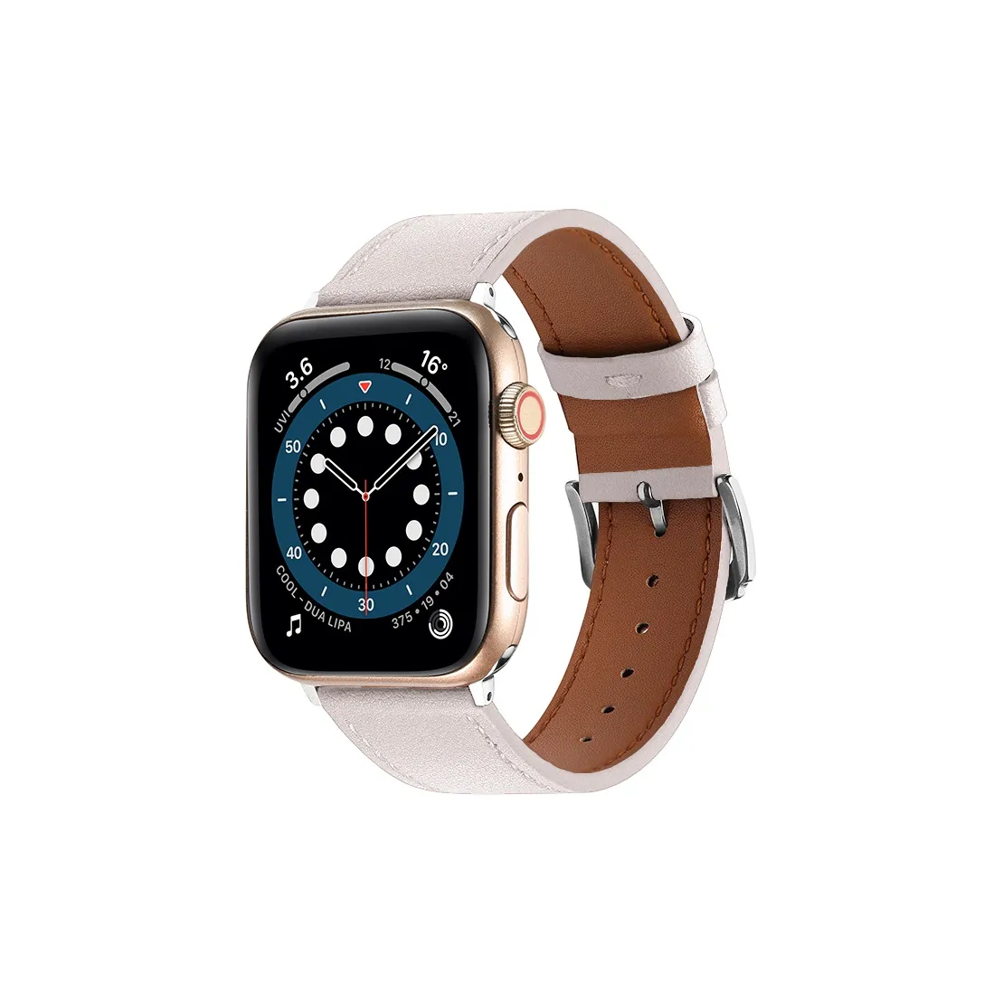 LANGKUN Ремешок Apple Совместимость Натуральная кожа Материал