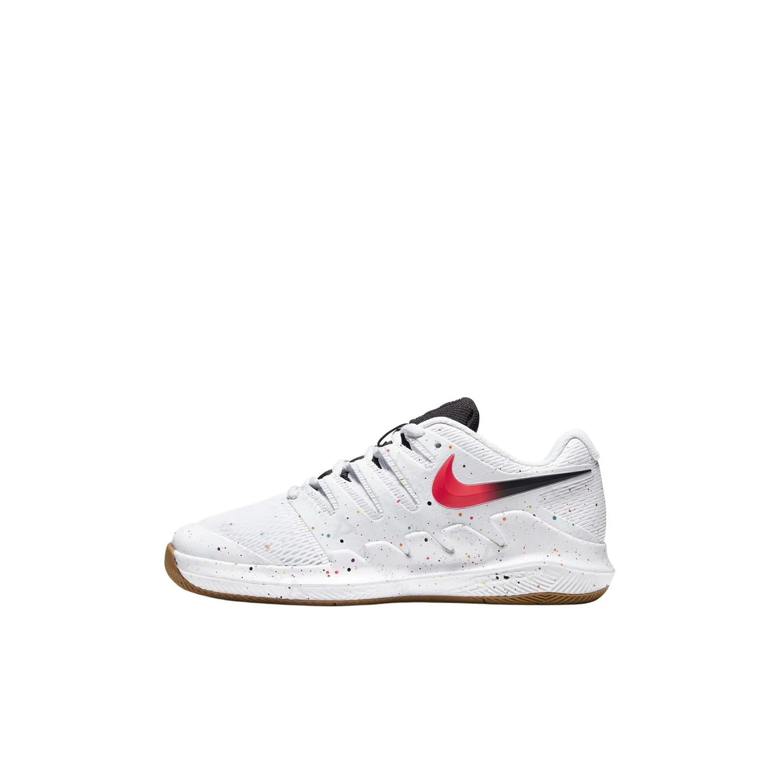 Nike Vapor X Устойчивые к истиранию Низкие Кроссовки для тренировок Детские Белые