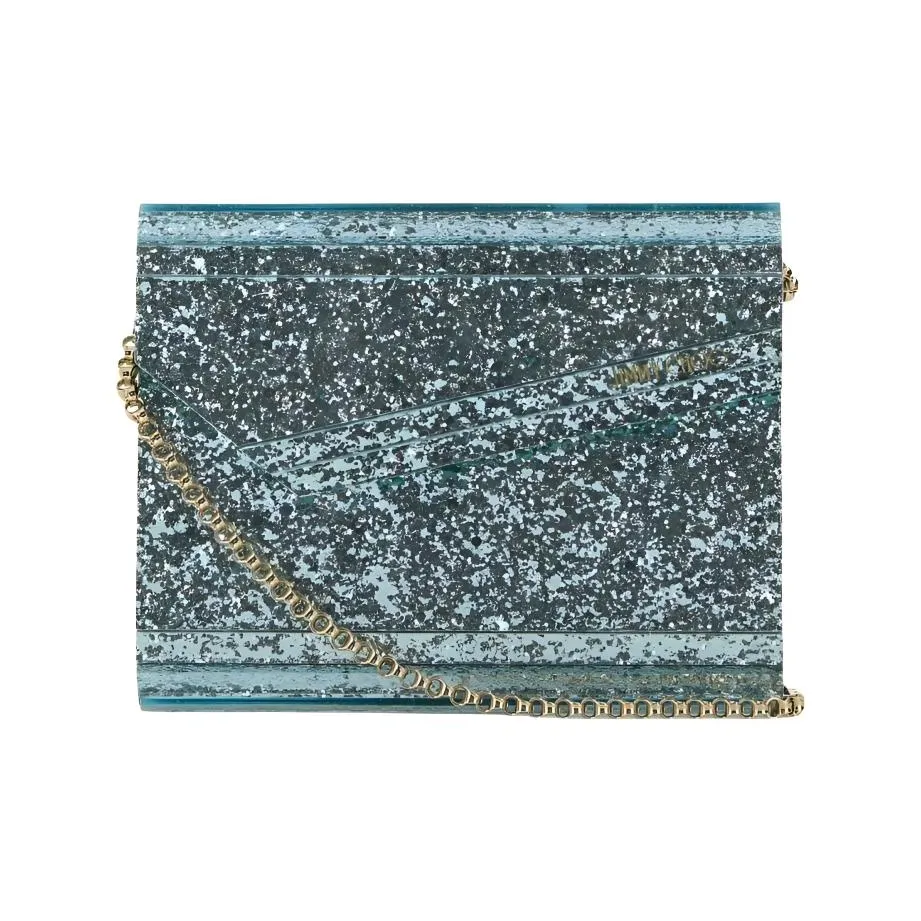 Jimmy Choo Acrylic Shoulder Bag Women's Green