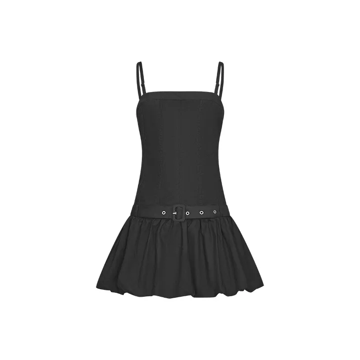 URBAN REVIVO Miu Girlish Без рукавов Платье Женское