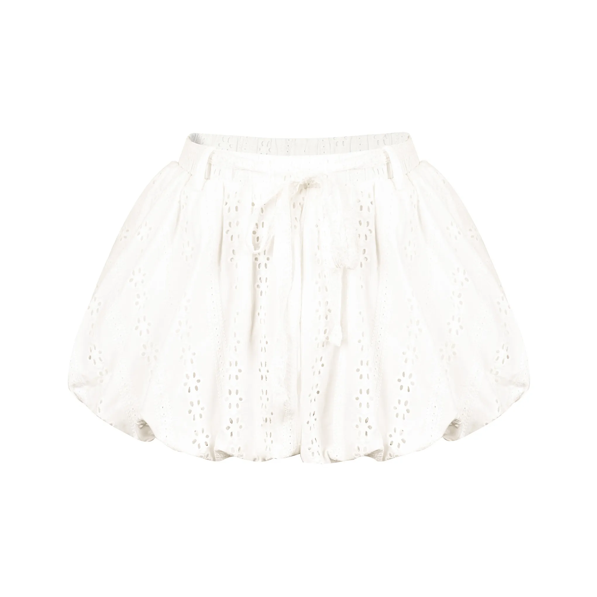 Umoumo Белые Женские Повседневные Шорты