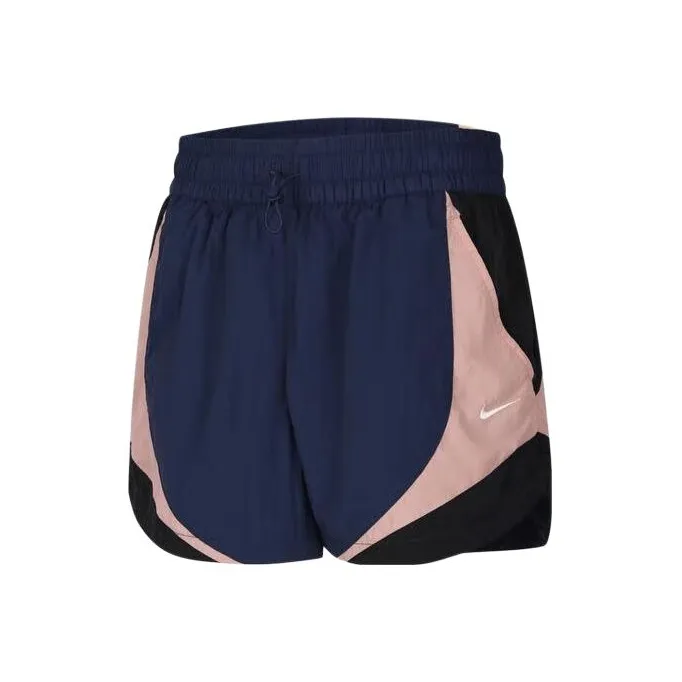 NIKE Синие Женские Повседневные Шорты