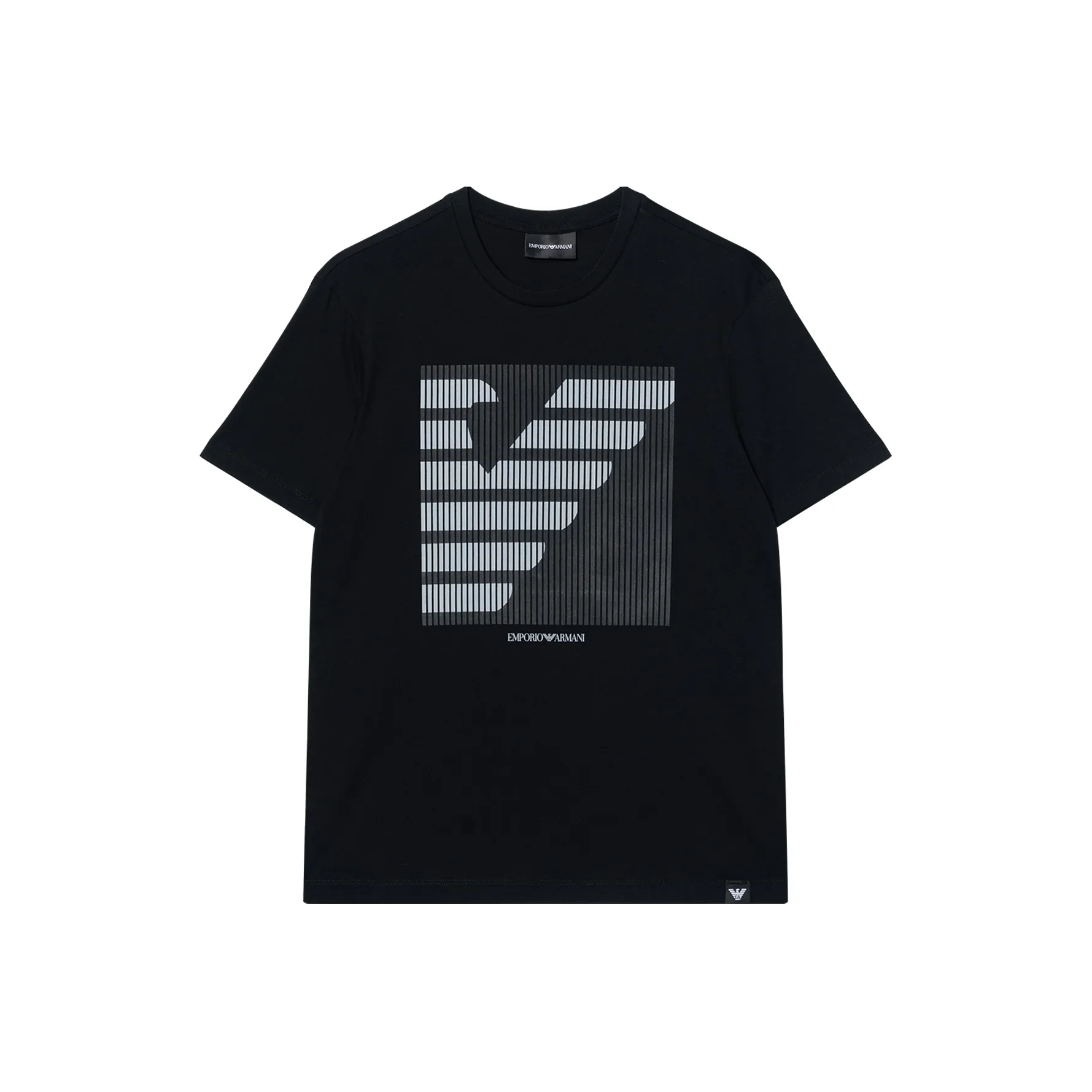 EMPORIO ARMANI SS21 T-Shirt Мужской Черный