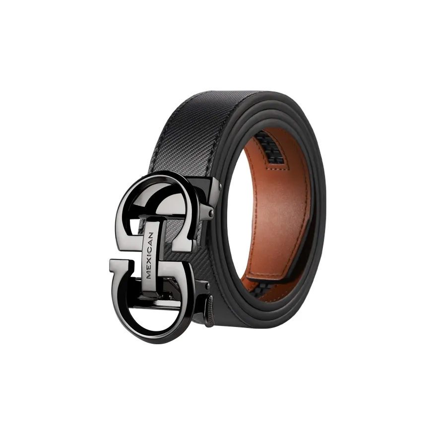 MEXICAN Ремни из коровьей кожи мужской 3,5 см