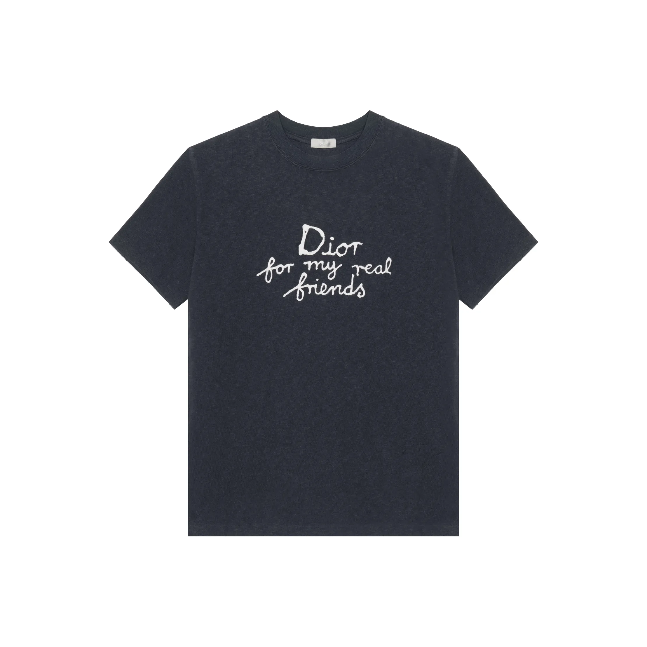 DIOR SS25 T Shirt Men's Marine Blue