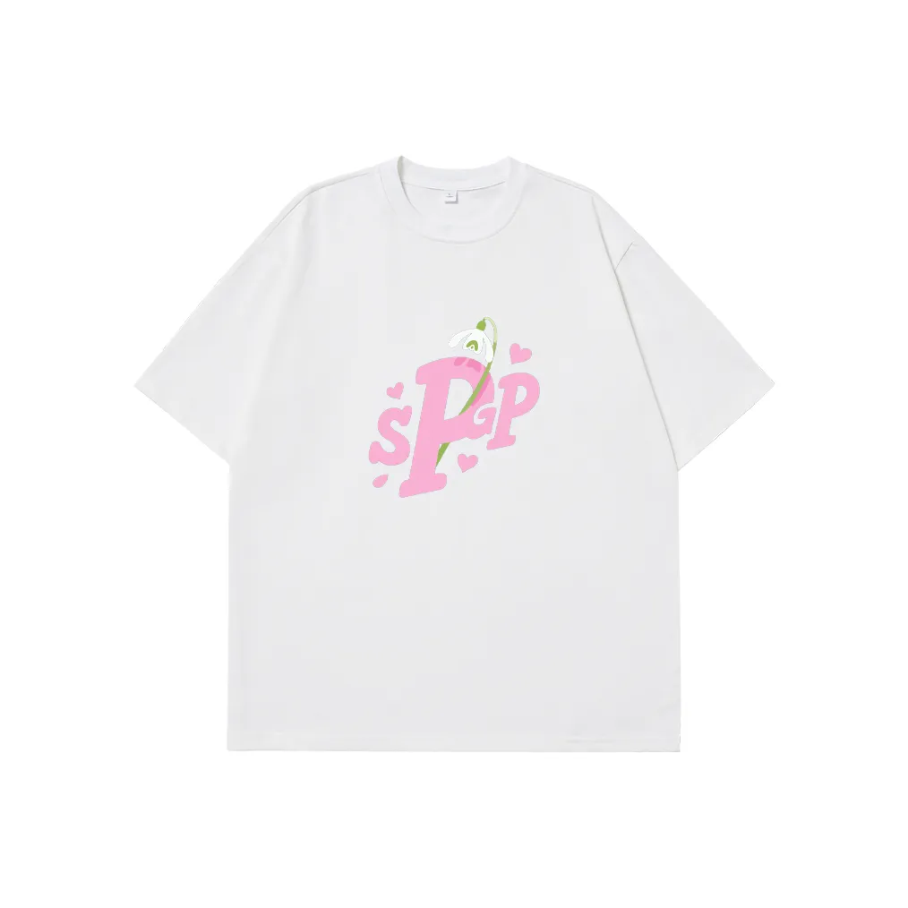 SAGP Белая унисекс футболка