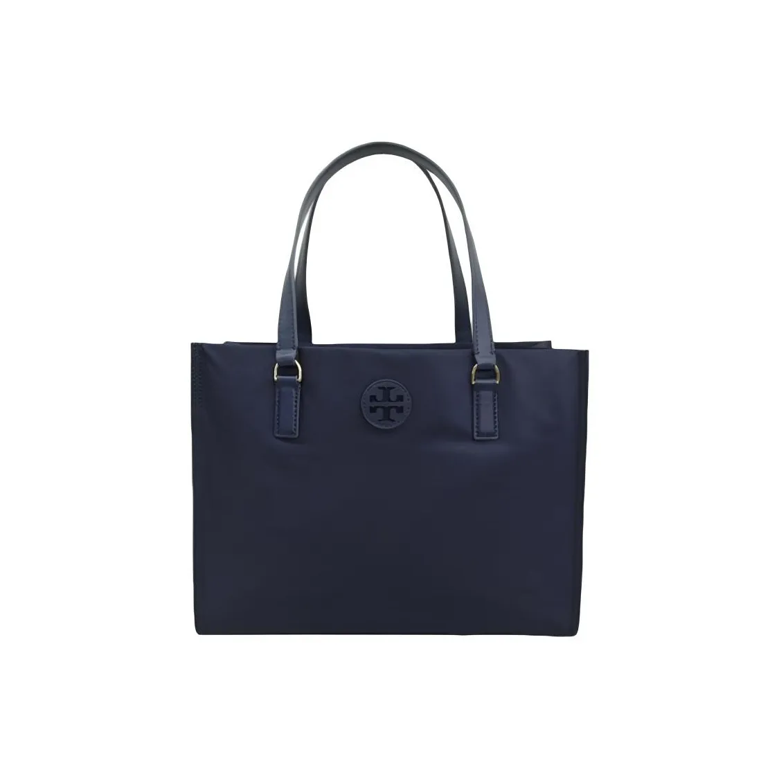 TORY BURCH Ella Нейлон Тоут Сумка Сумка для покупок Сумка Маленькая Унисекс Морской Синий