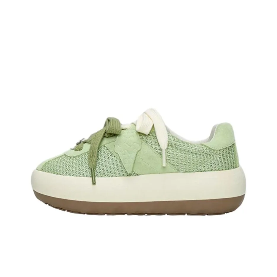 GOOD BAI GOODEES серия Низкие Кроссовки для скейтбординга Женские Мороженое Зеленый