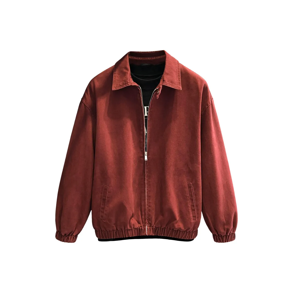 YGQPZHZ Красный Мужской Джинсовые куртки