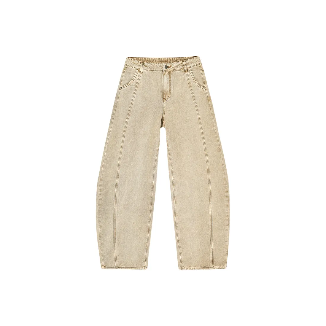 Desigual Бежевые Женские Джинсы