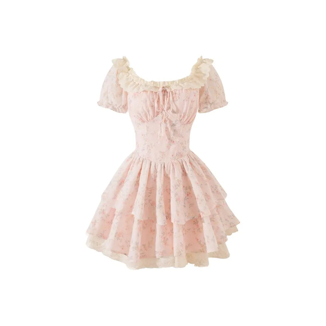 AFGGD Короткий рукав Платье Женское