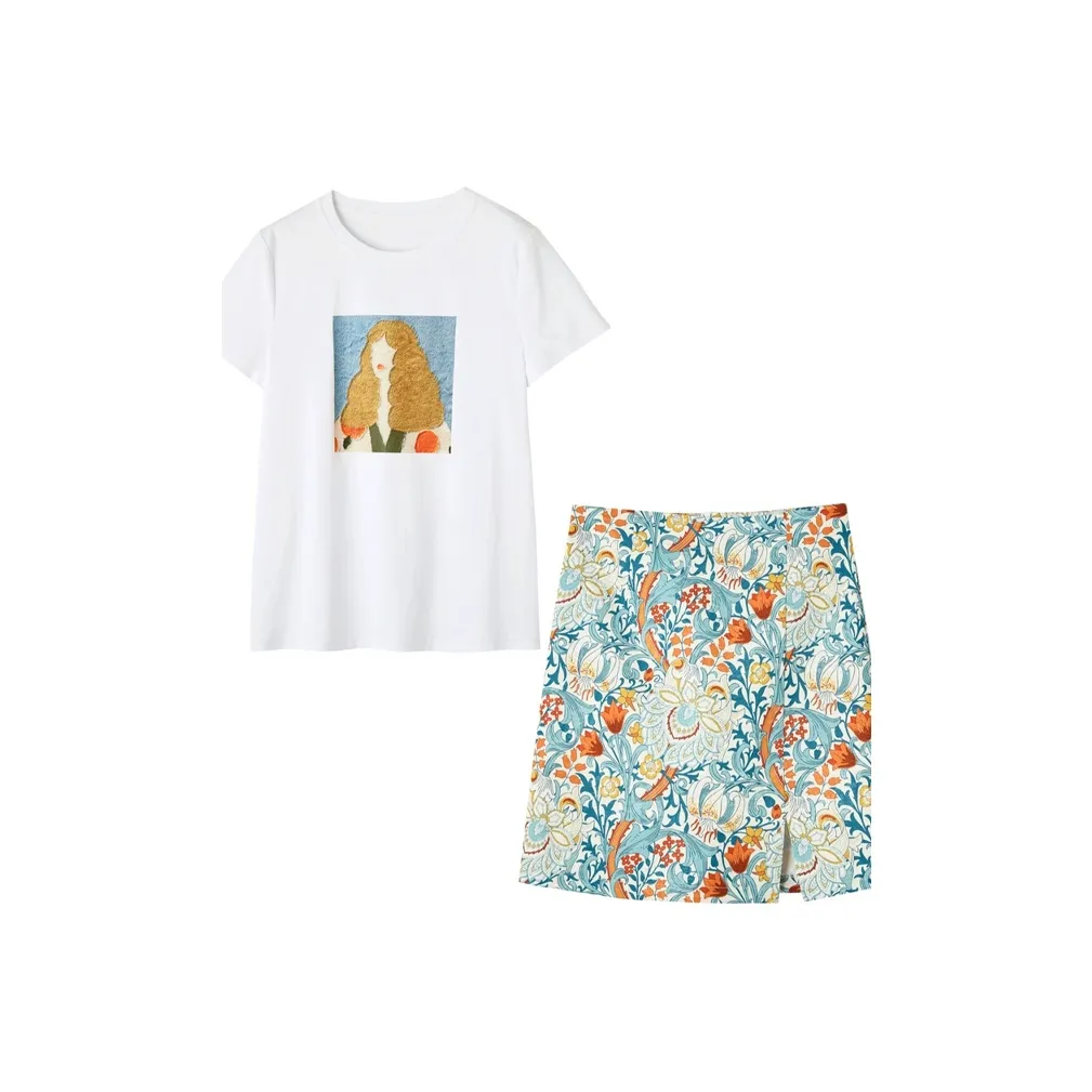 【dme】 Casual Suit Women's Raw White