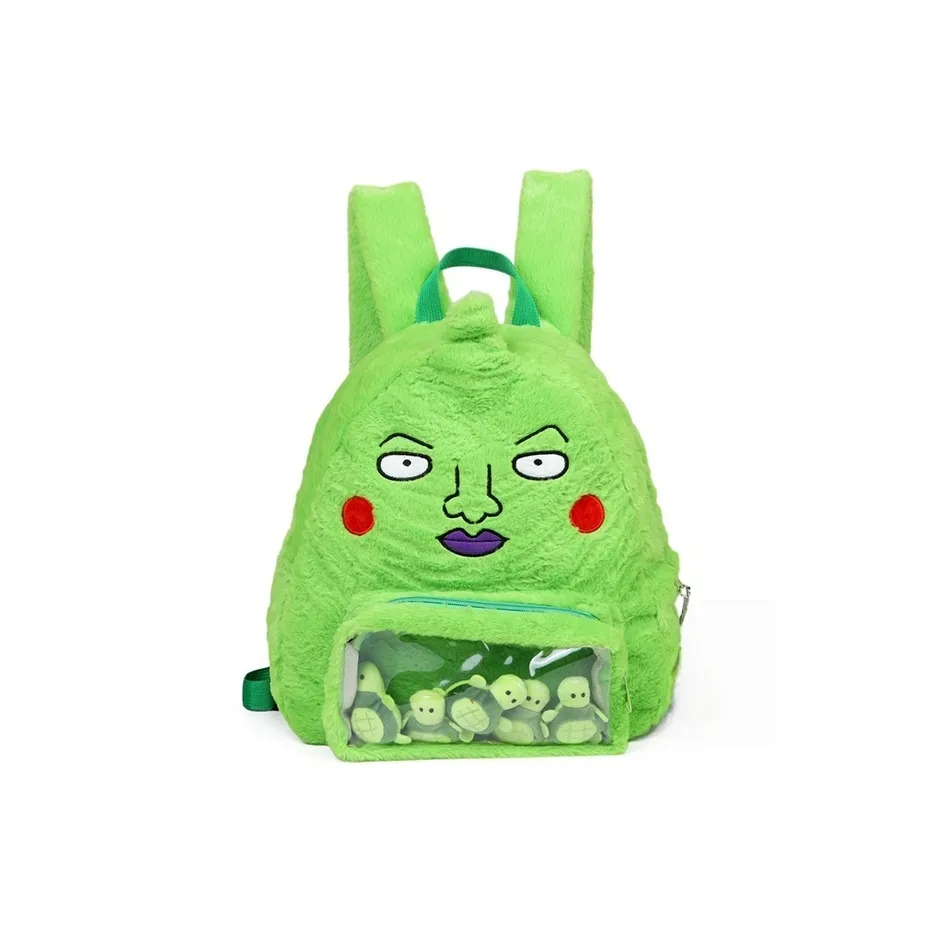 Vack Плюшевый Рюкзак Стандартный Женские Зеленый