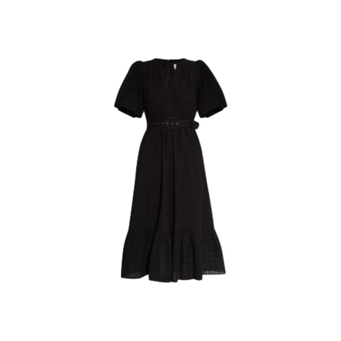 Diane von Furstenberg Короткое платье с короткими рукавами женское черное