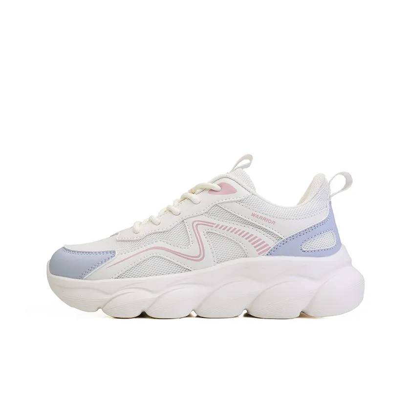 Warrior Низкие кеды низкий топ бежевый синий розовый женские