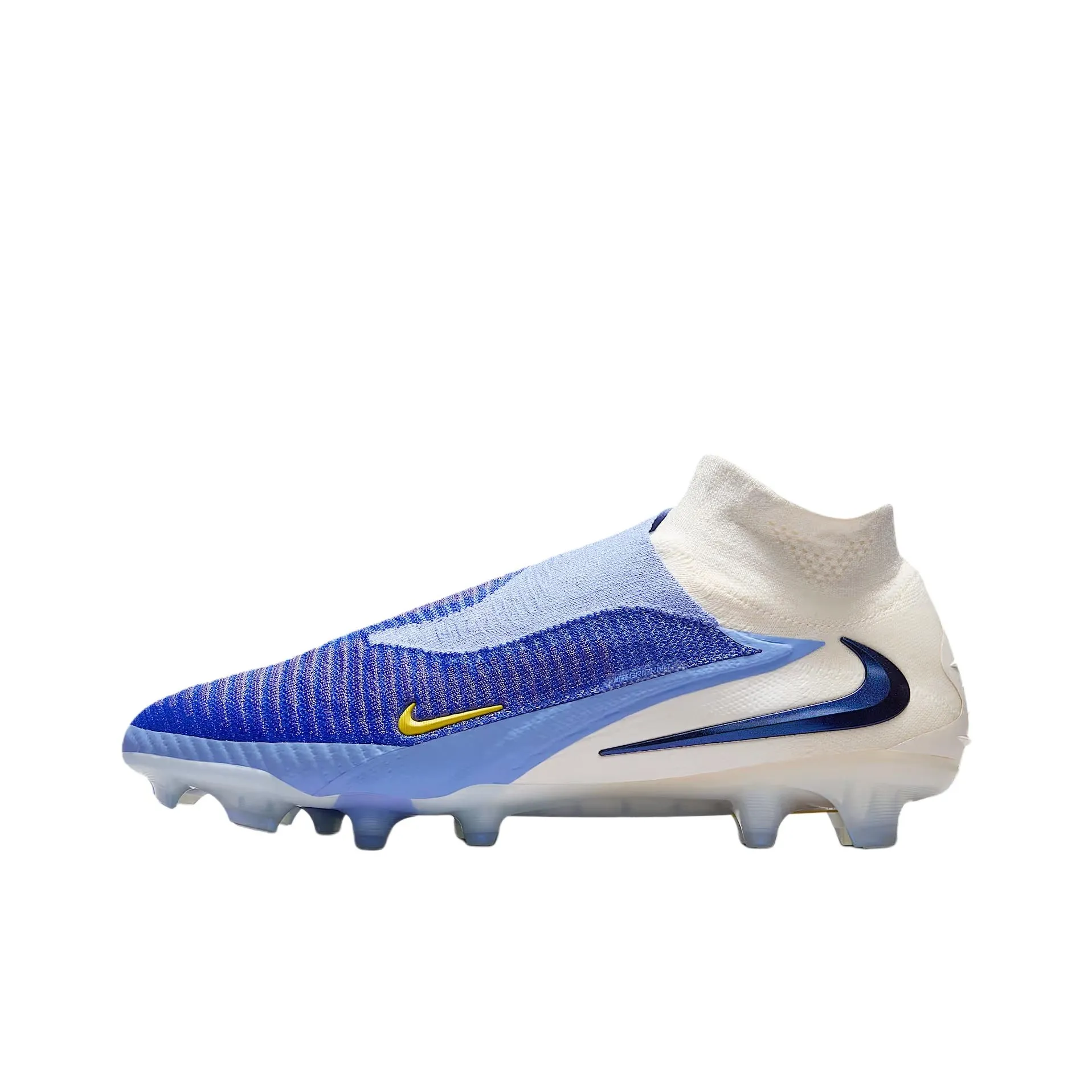 Nike Phantom 6 Аbrasion Resistant Футбольные бутсы Унисекс Сине-белый