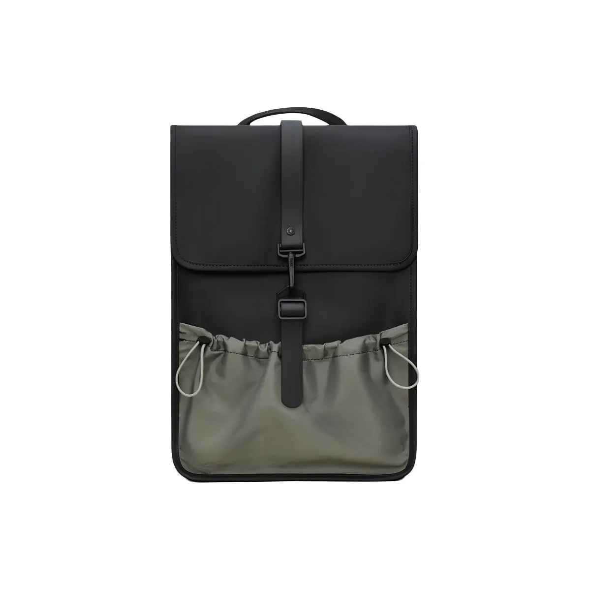 Rains ПУ (полиуретан) Рюкзак Мини Унисекс Черный