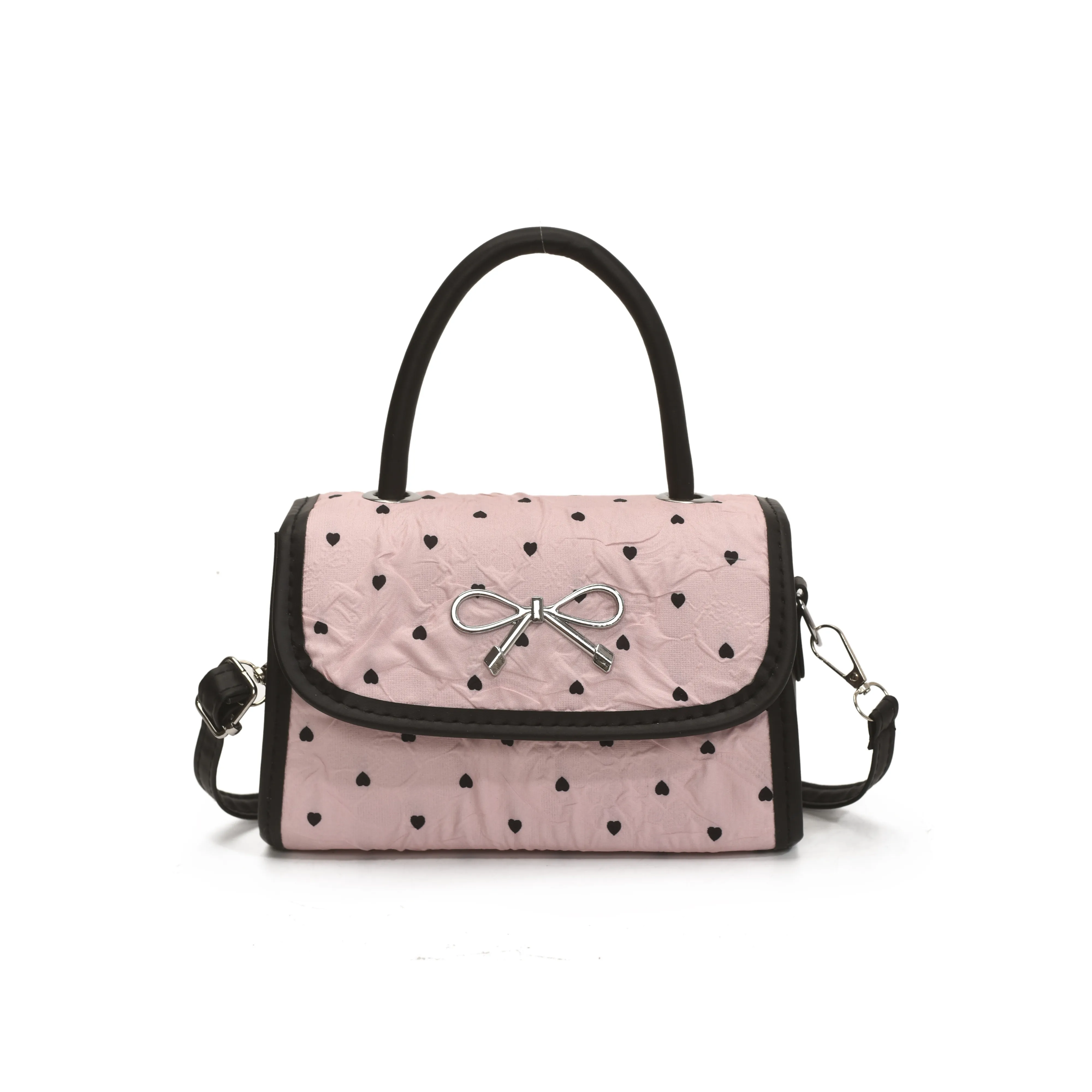 RIVMIND ПУ (полиуретан) Сумка через плечо Сумка Обычная Женская Сердце Бант