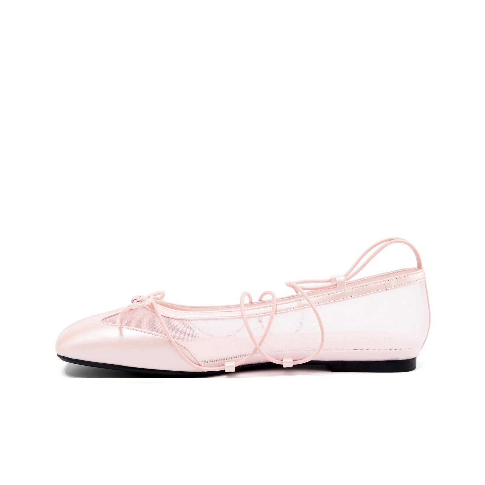 RUNTOTHEFUTURE Туфли Mary Jane с плоской подошвой женские жемчужно-розовые