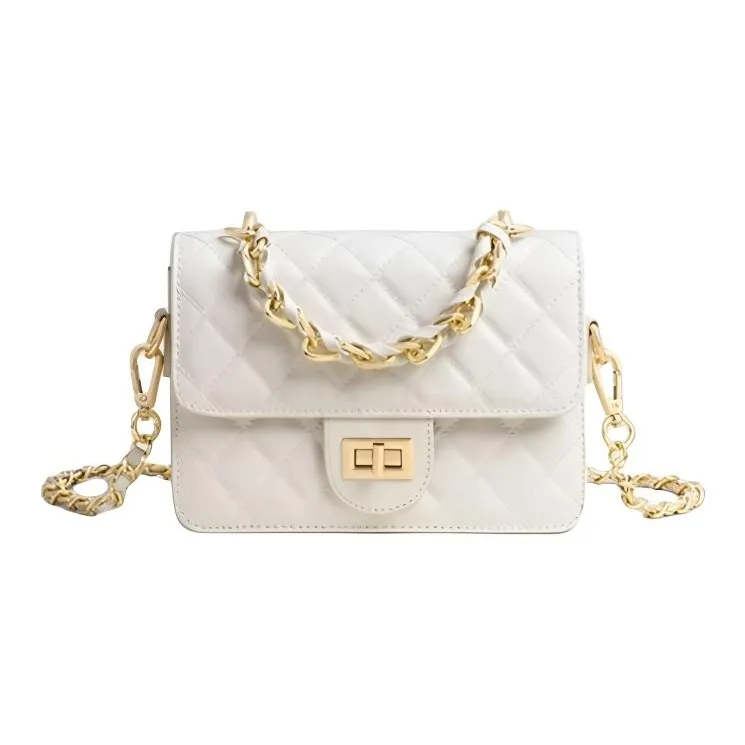 Cheekkiss Сумка через плечо из коровьей кожи женская черная белая