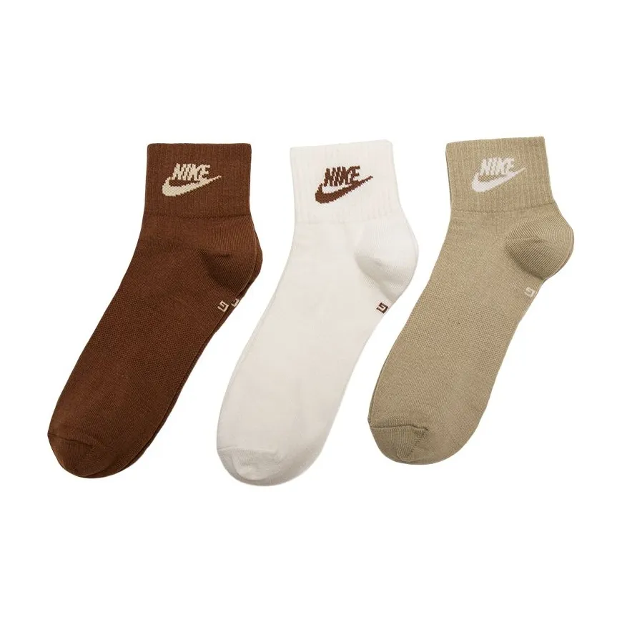 NIKE 3 шт Многоцветные Унисекс MID Носки до икры