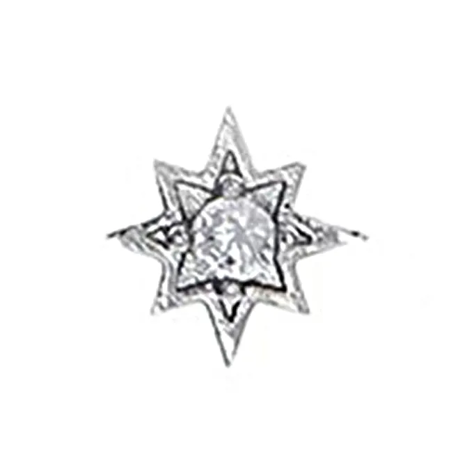 BLESSED BULLET Сплав Серьги-гвоздики Мужской