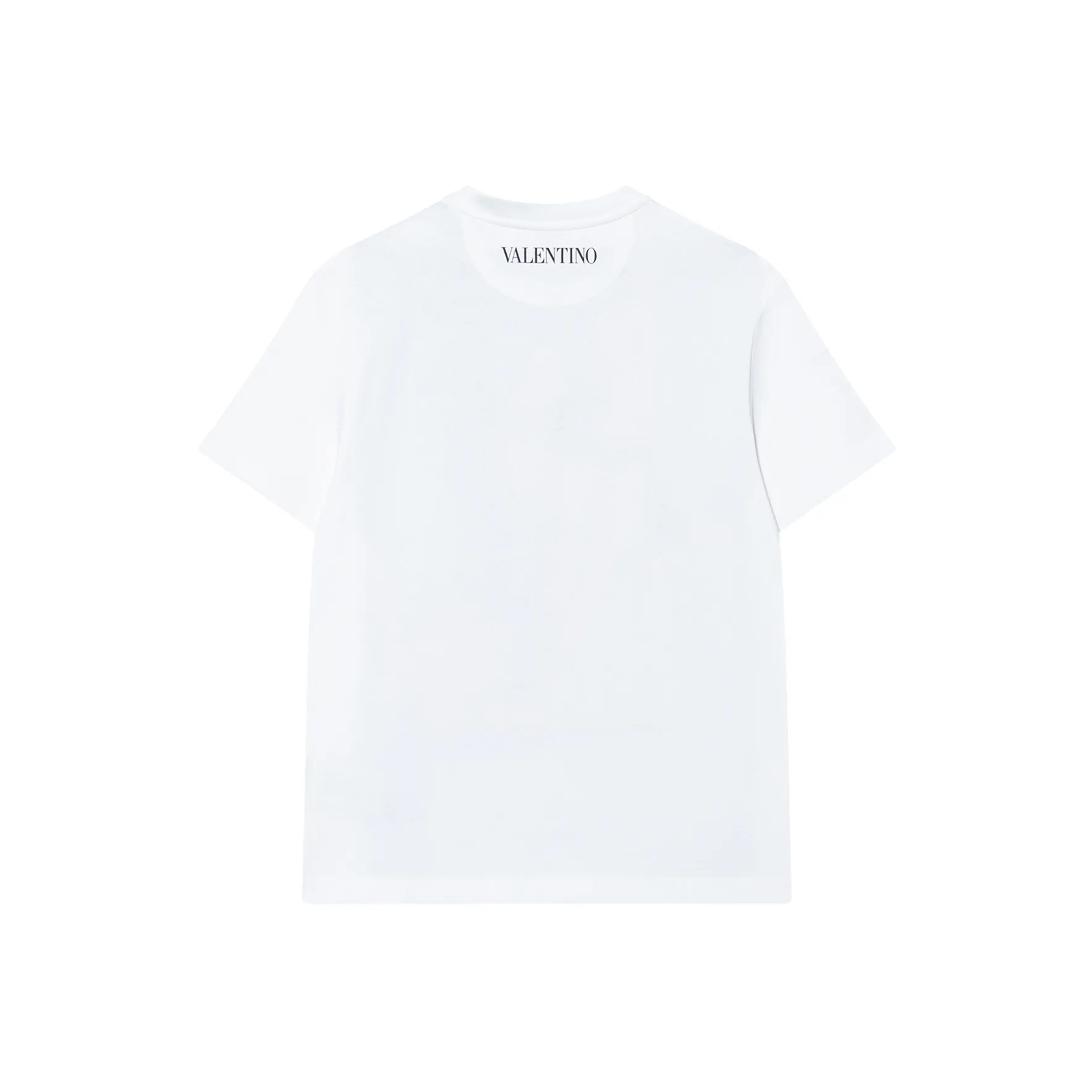 Valentino Белая Мужская T-Рубашка