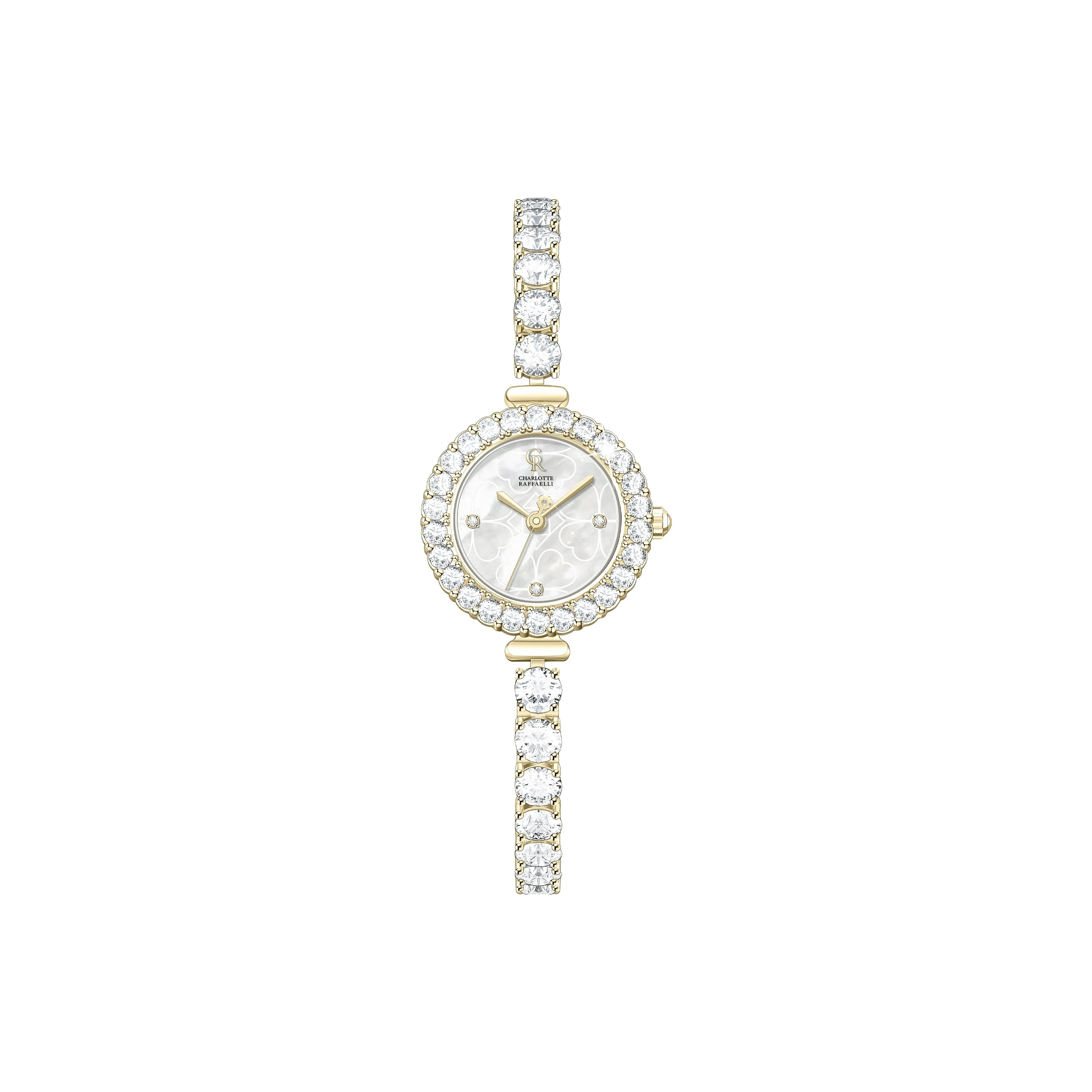 CHARLOTTE RAFFAELLI· Radiant Collection Little Joys Наручные часы Кварцевый механизм Серебристый циферблат Женские часы Коробка