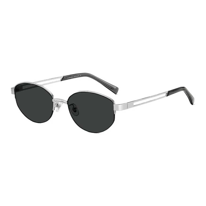 CAPONI Пластиковая оправа OVAL SUNGLASSES Унисекс
