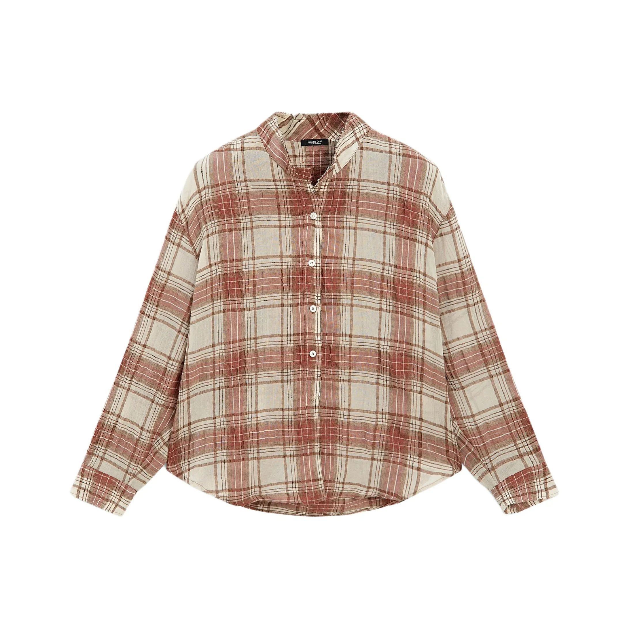 Massimo Dutti Красно-коричневые Женские Рубашки