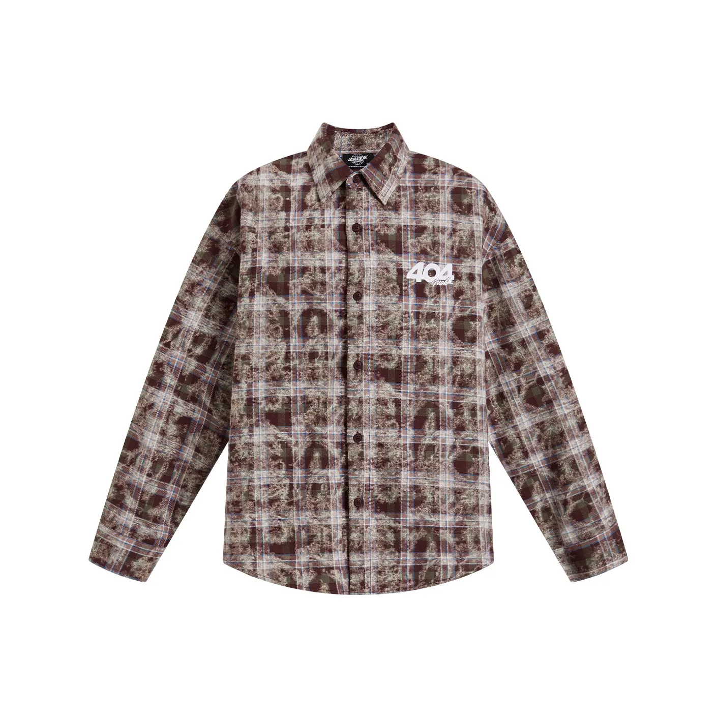 404MOB GANG Бургундские Унисекс Рубашки