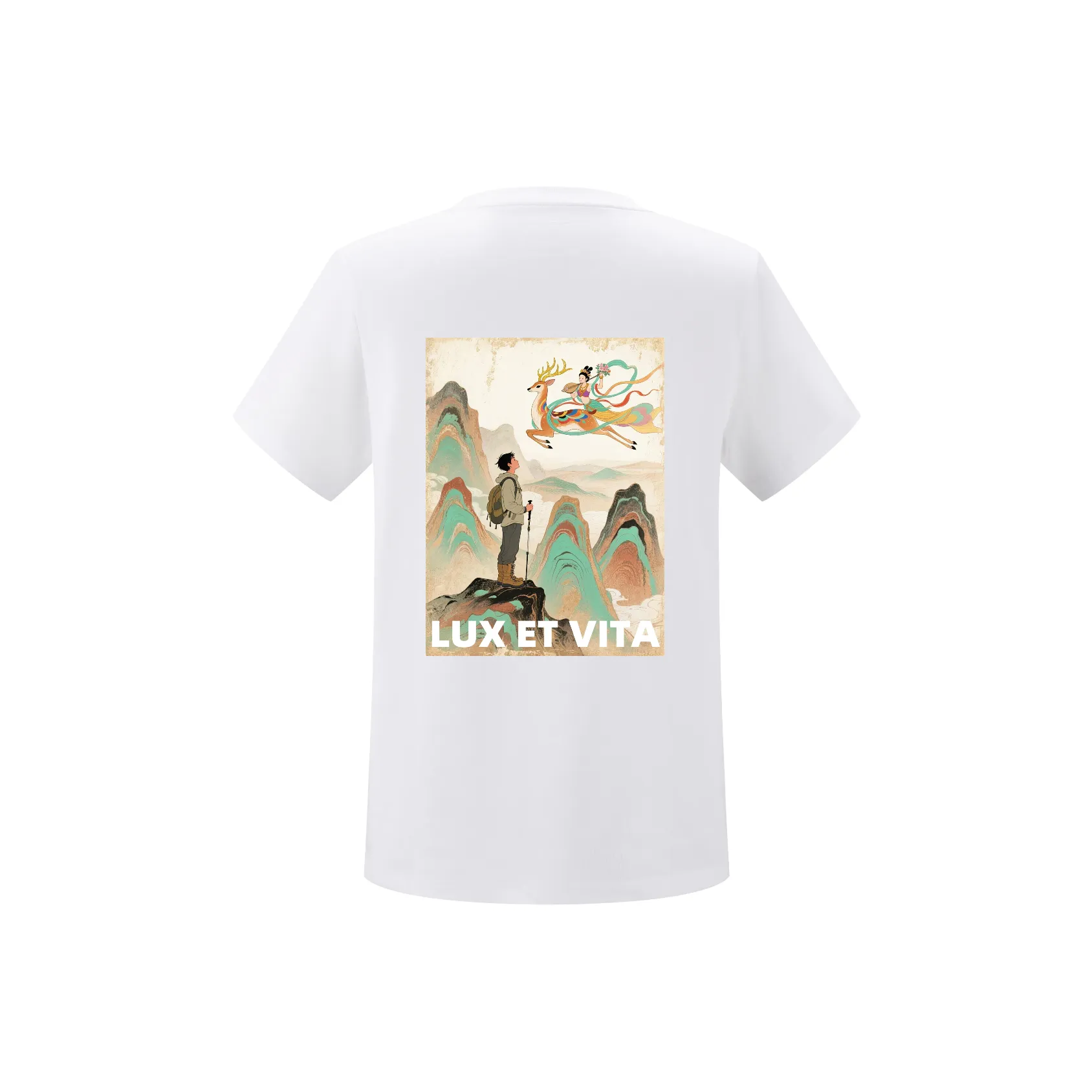 LUX ET VITA Космос Time Exploration Унисекс T Рубашки